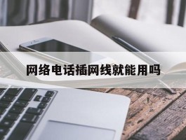 网络电话插网线就能用吗